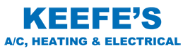 KEEFE'S A/C, HEATING & ELECTRICAL logo