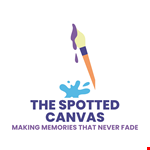 The Spotted Canvas logo